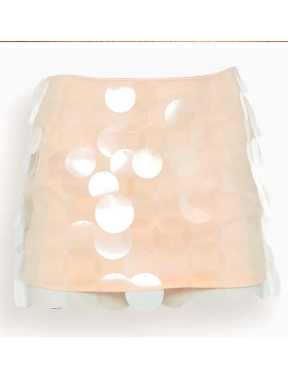 Jonathan Simkhai Campbell Mini Skirt Peony NEW